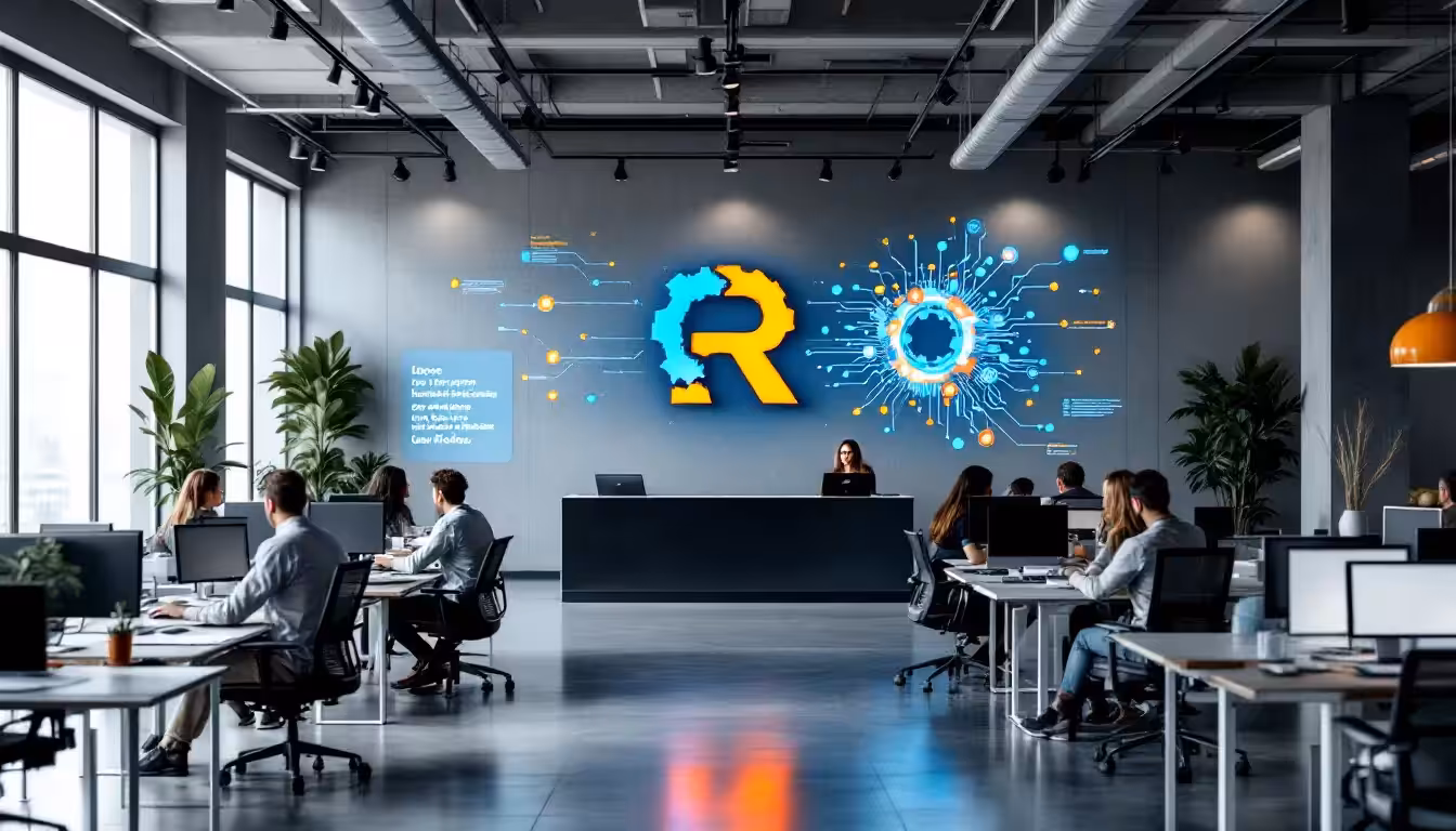 A bustling recruitment agency in Mexico City, showcasing staffing solutions.