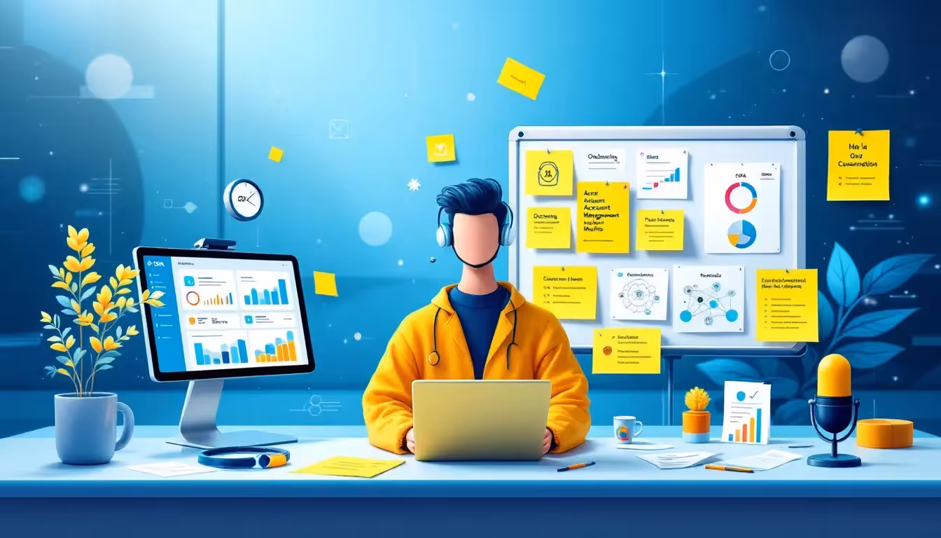 A variety of tools and technologies used by customer success managers.