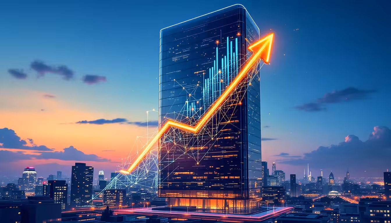 An illustration depicting various professional services business development strategies.