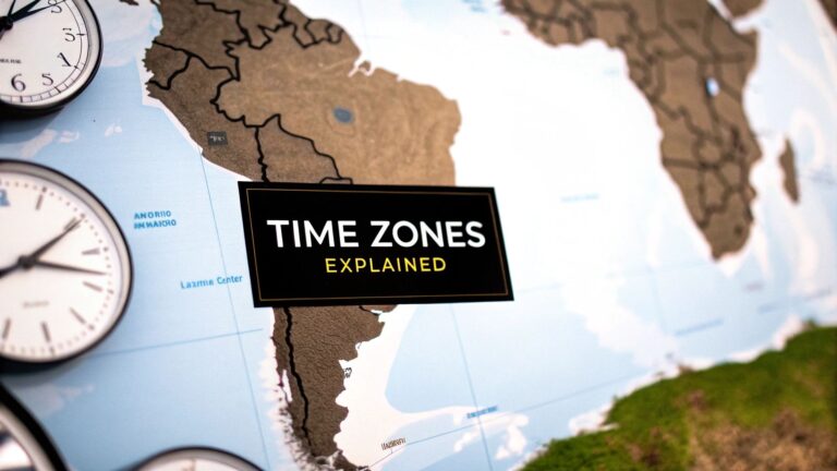 Time Zones in South America