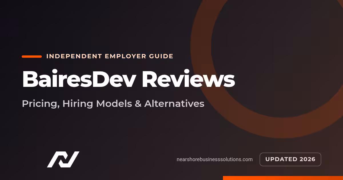 Read more about the article BairesDev Review: Pricing, Hiring Models and Alternatives